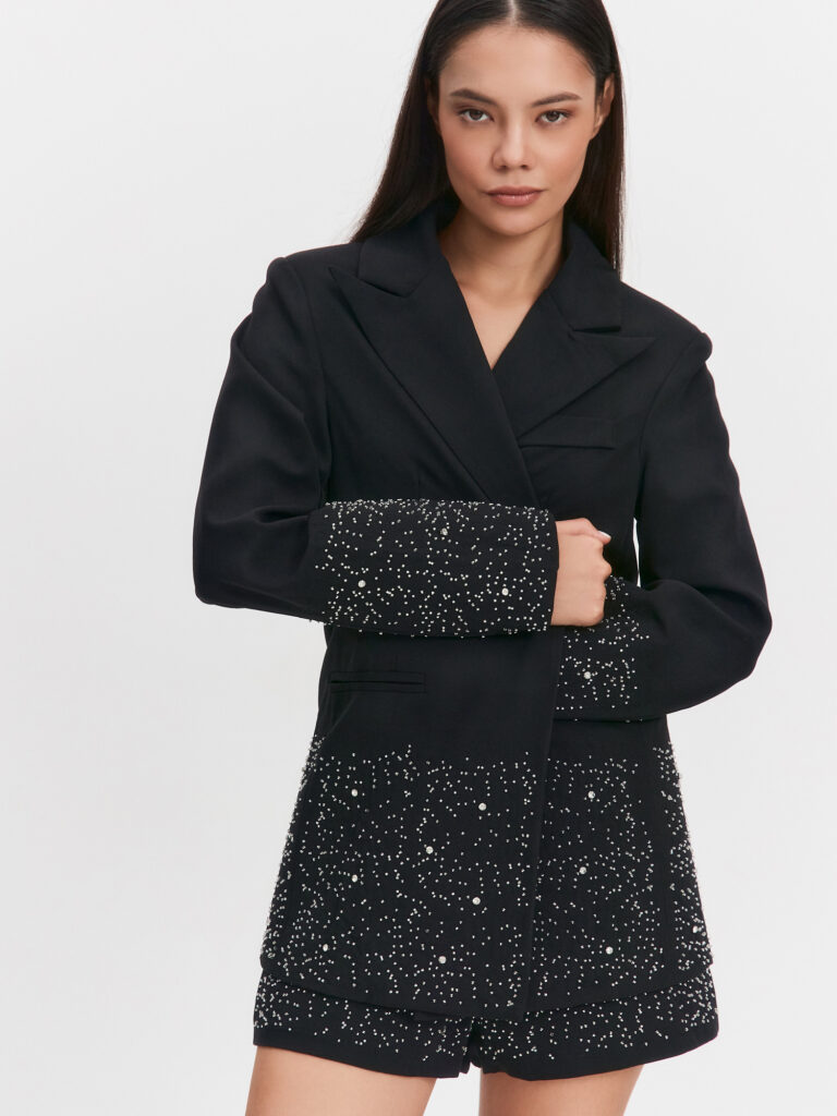 Костюм со стразами