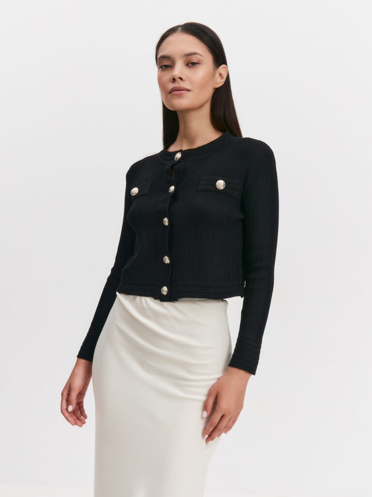 Кардиган на пуговицах